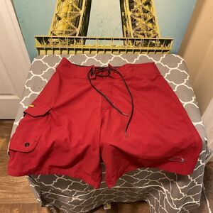 Oakley board swim shorts red sz.28